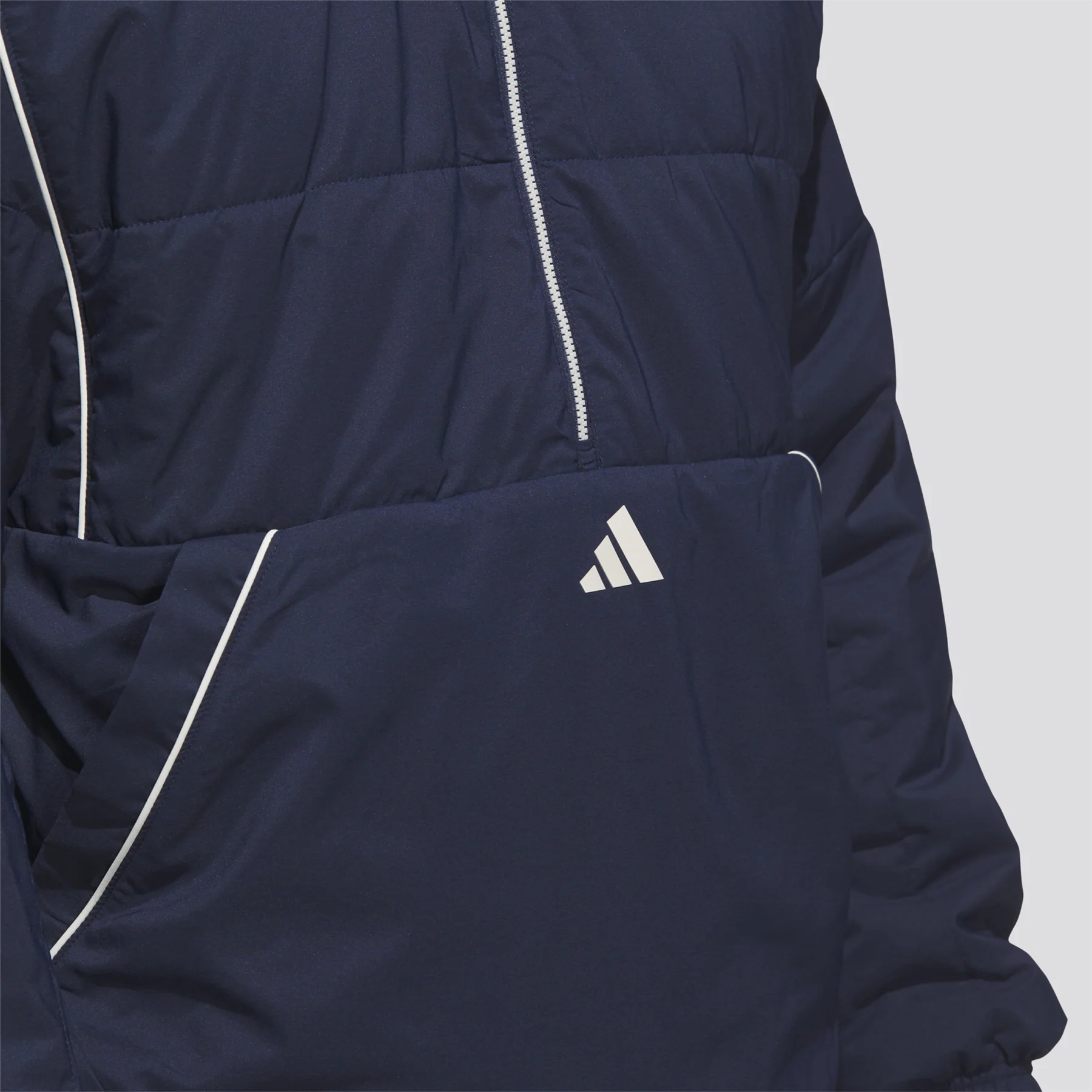 Beyond The Course Twistweave Half-Zip Jacket Collegiate Navy - Image 4