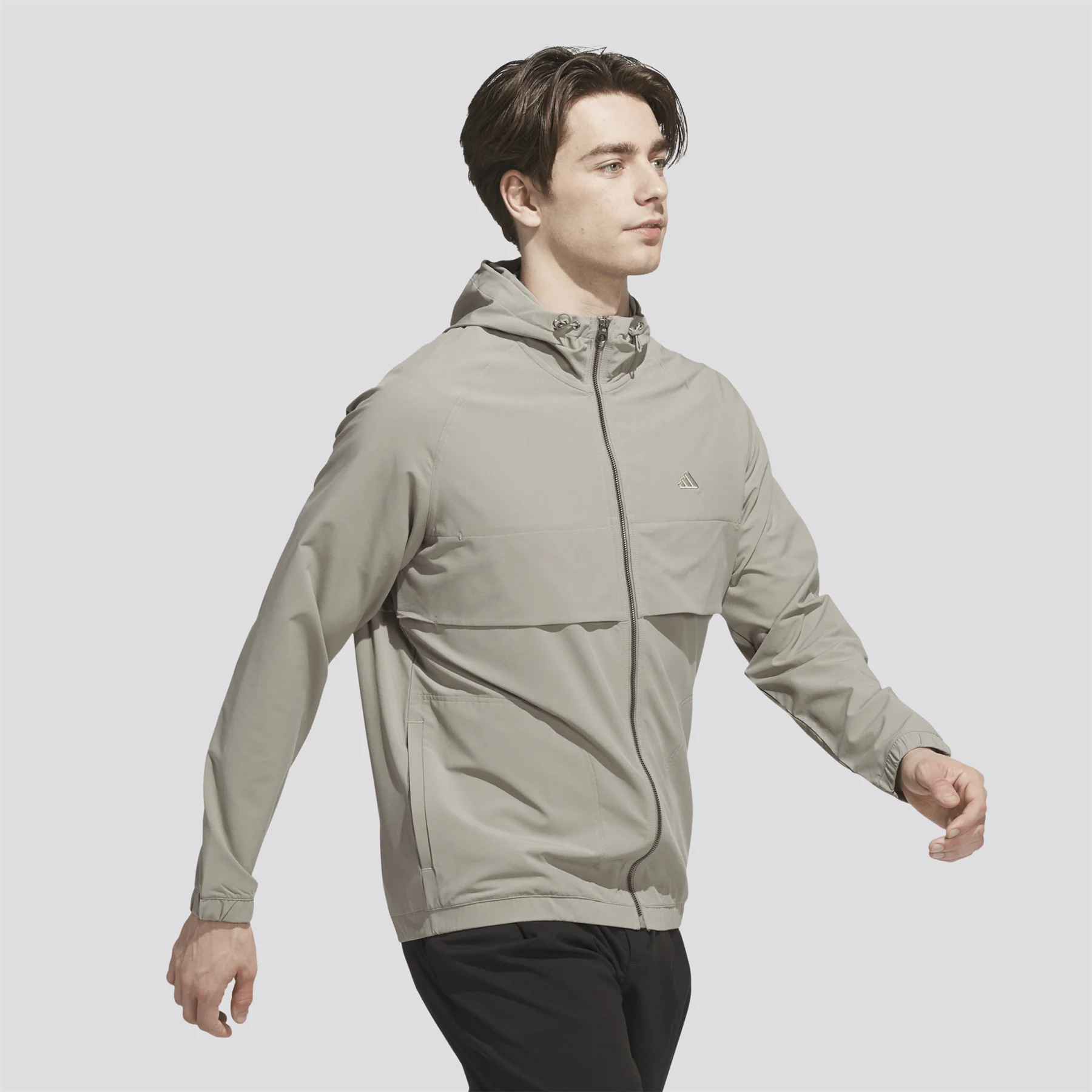 Go-To Full Zip Windbreaker Putty Beige - Image 3