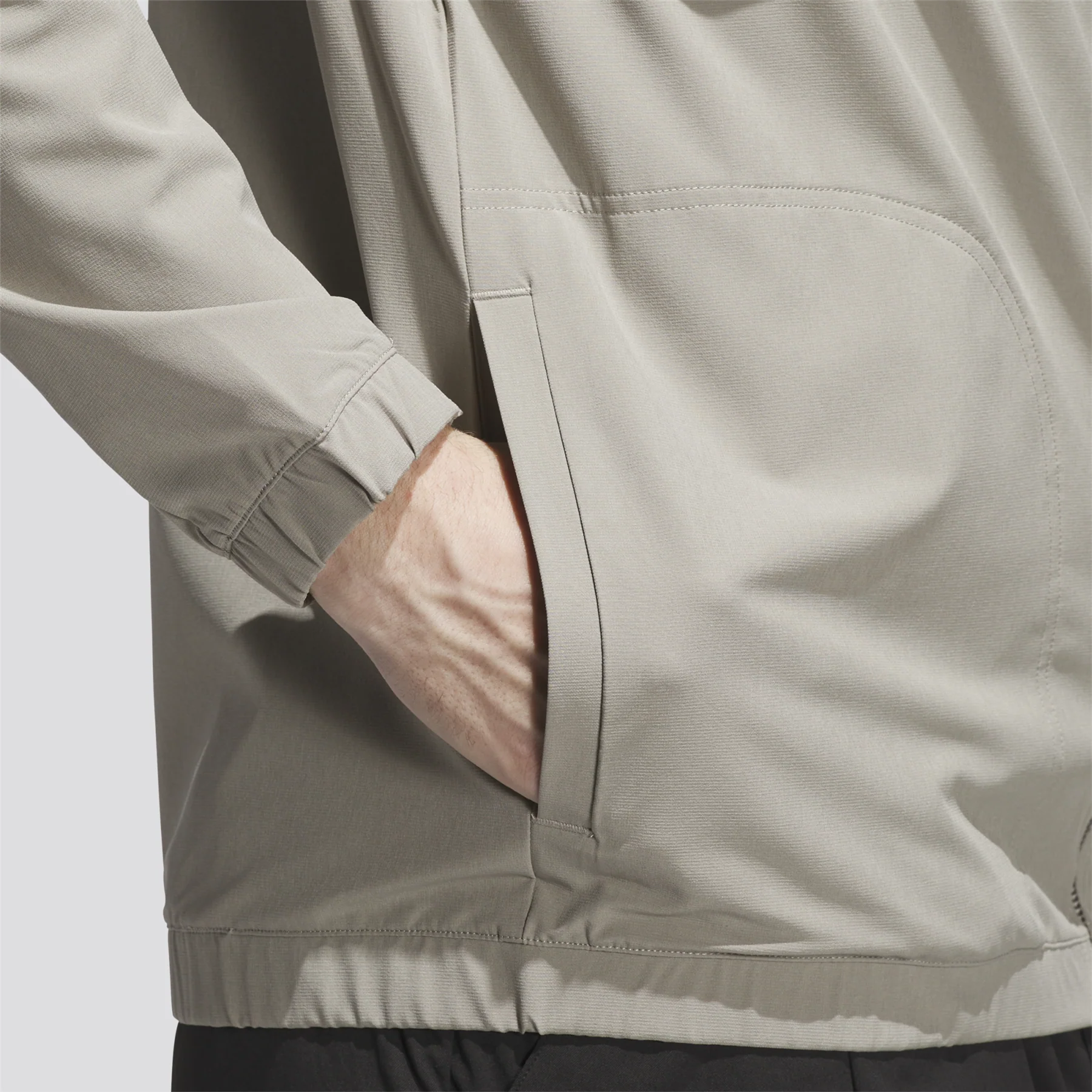 Go-To Full Zip Windbreaker Putty Beige - Image 5