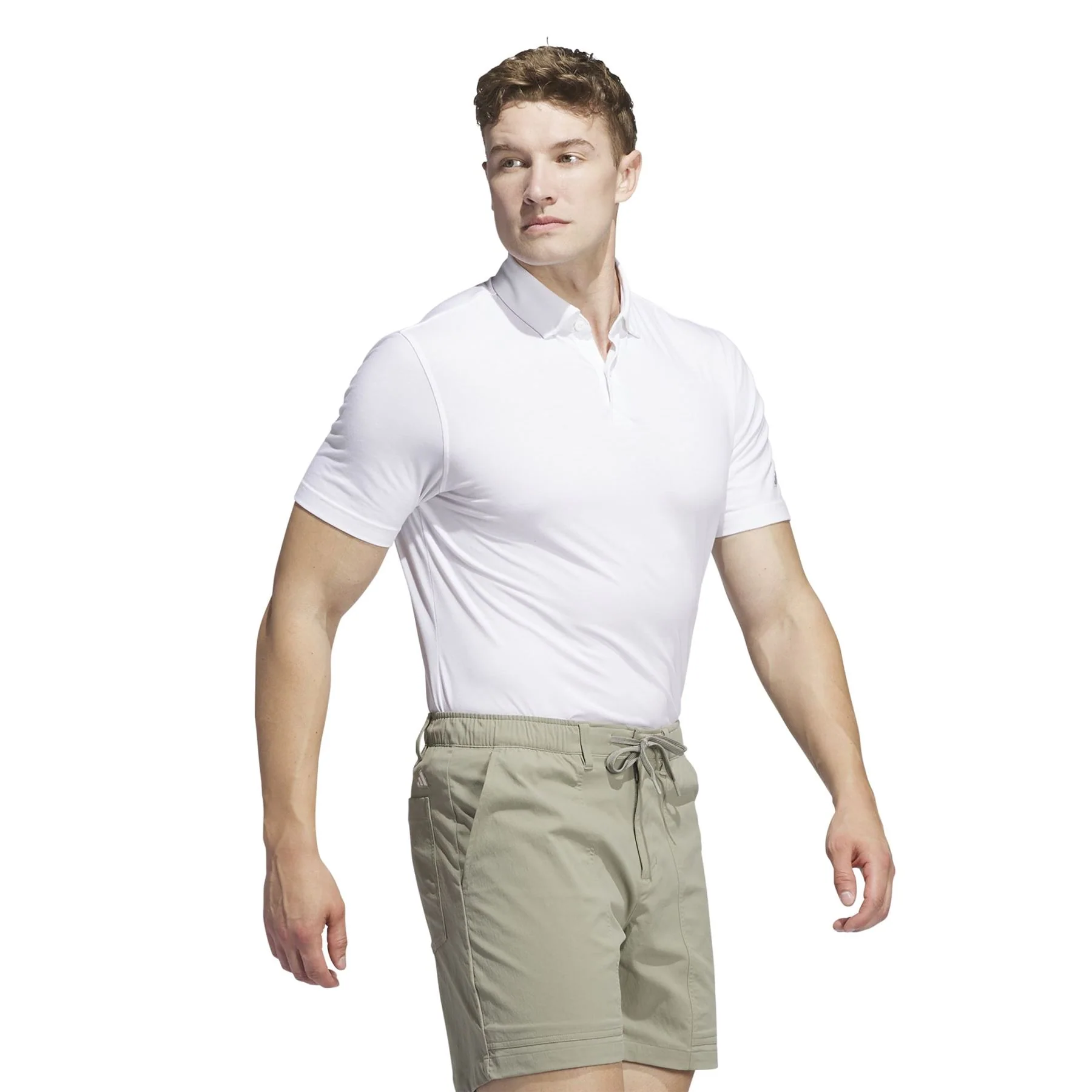 Go-To Woven Shorts Silver Pebble - Image 3