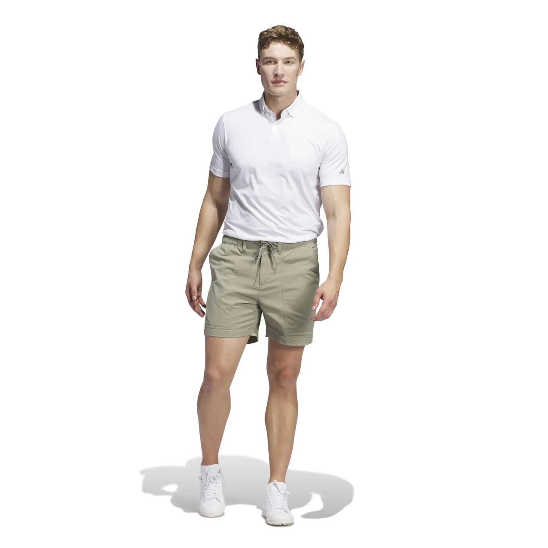 Go-To Woven Shorts Silver Pebble - Image 4