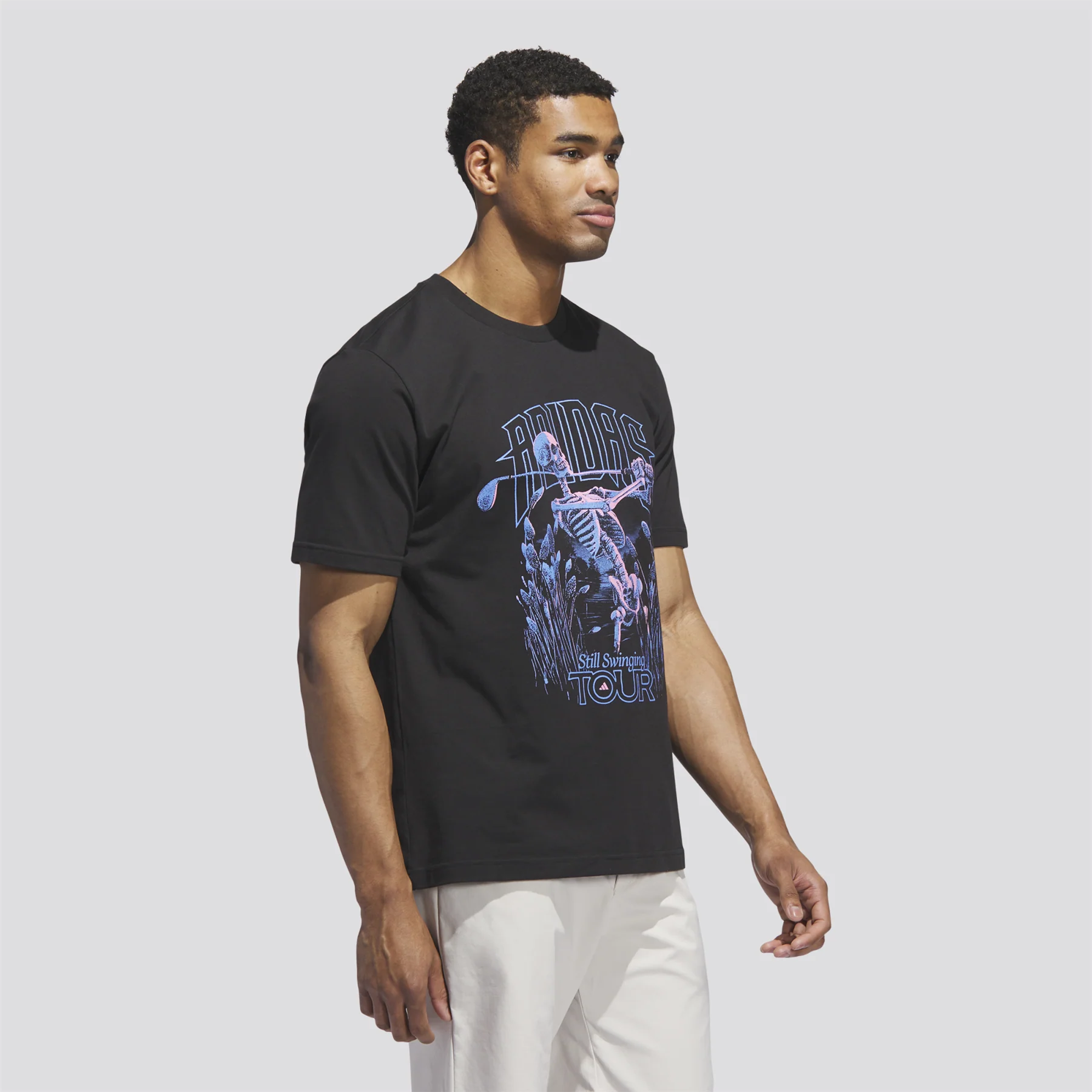 Golf Tour Graphic Tee Black - Image 3