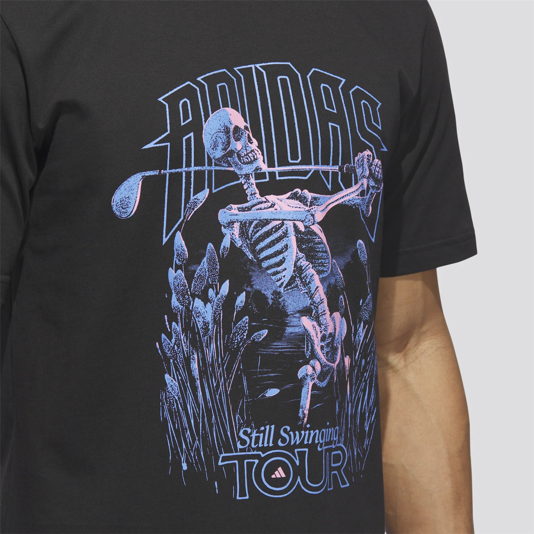 Golf Tour Graphic Tee Black - Image 4