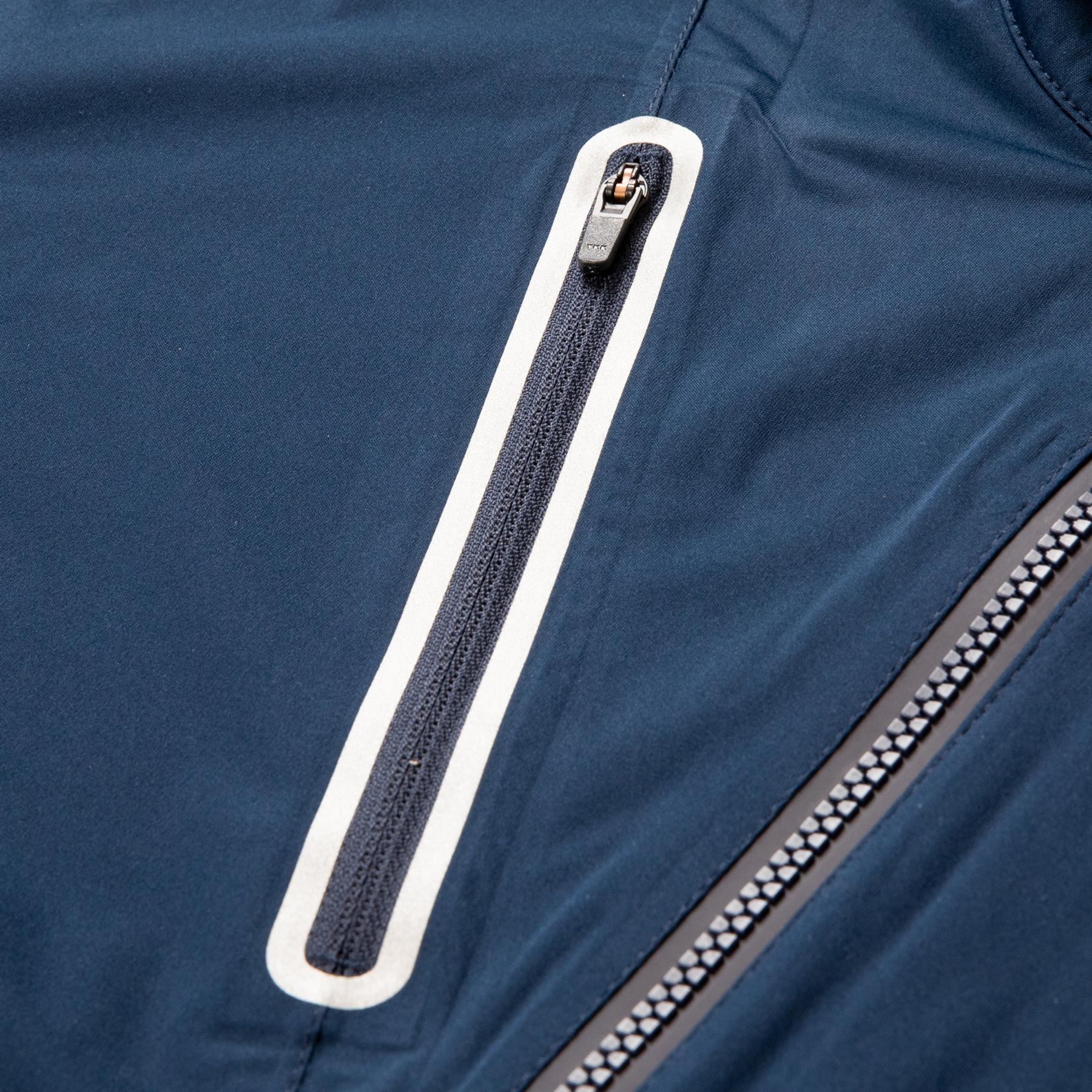 HydroKnit Waterproof Jacket Navy - Image 3