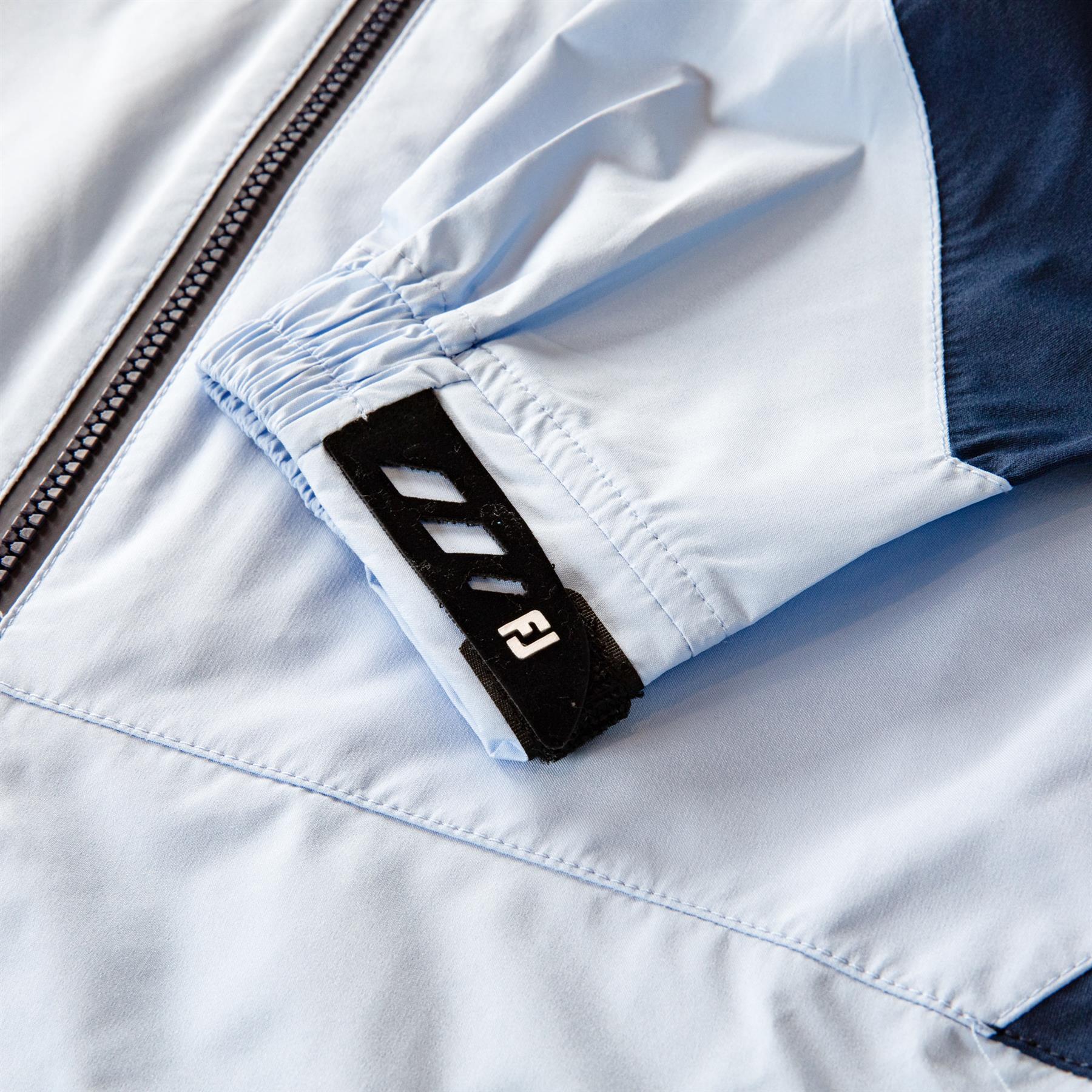 HydroLite X Waterproof Jacket Light Blue/Navy - Image 5