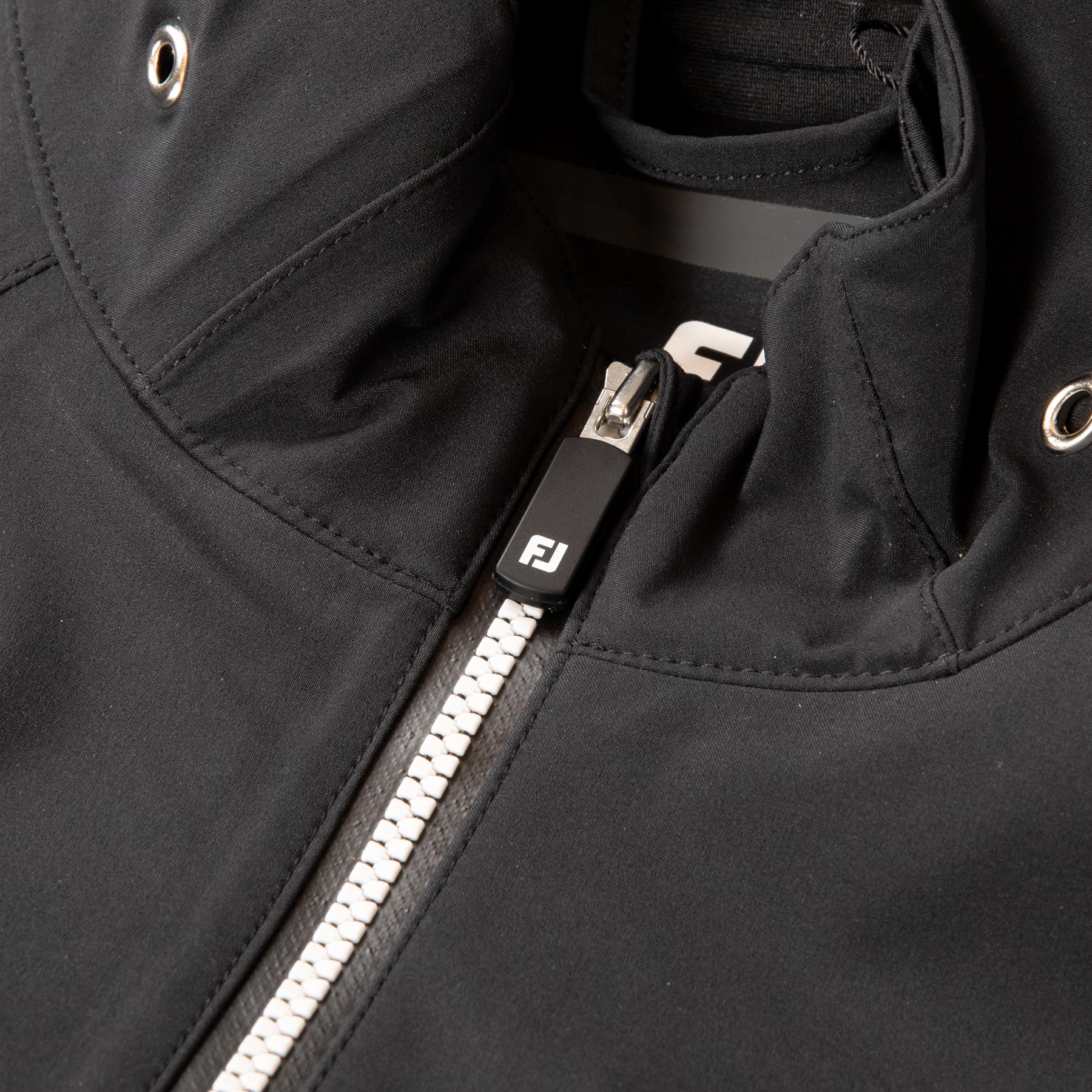 HydroTour Waterproof Jacket Black - Image 3