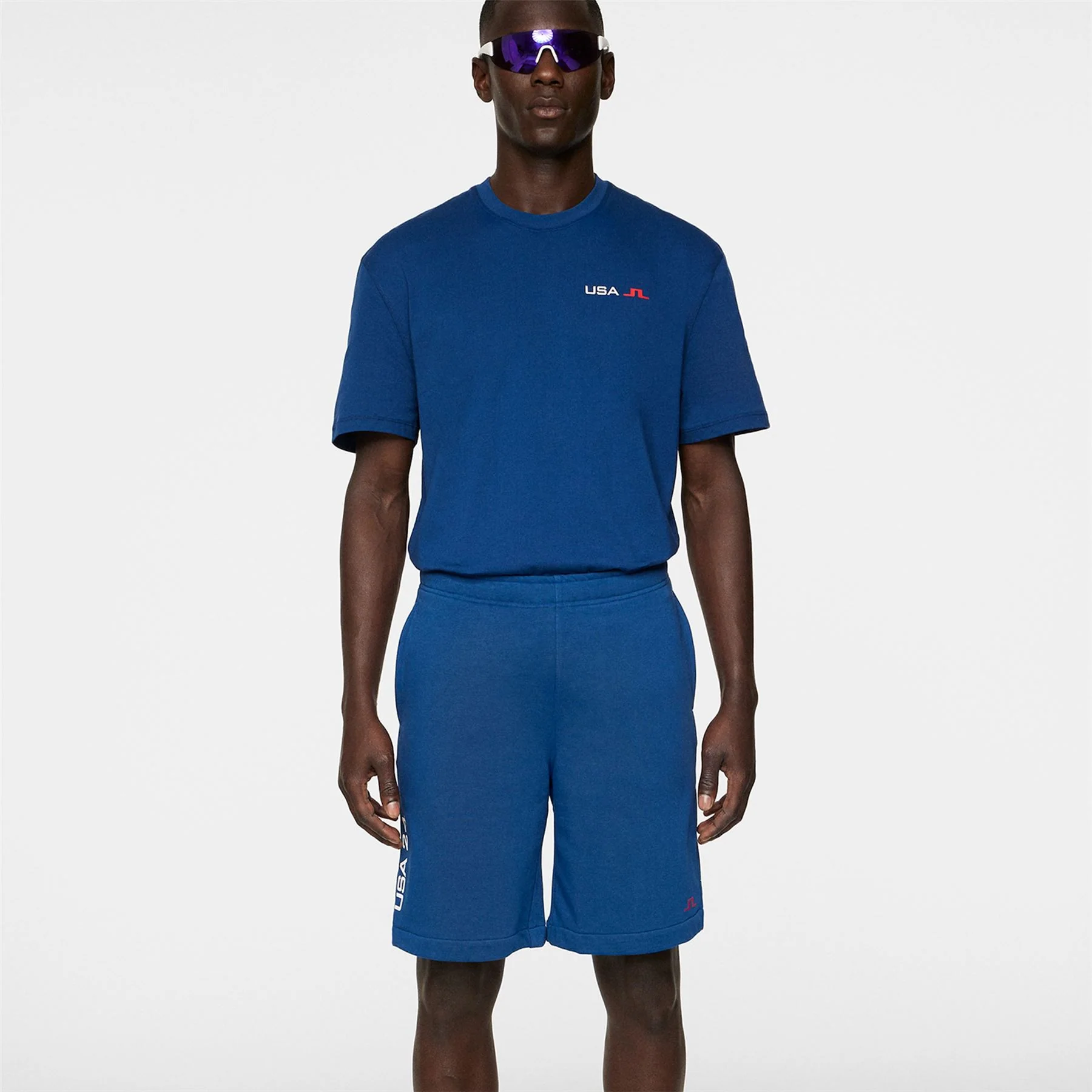 Jacques Cotton Jersey Shorts Estate Blue - Image 4