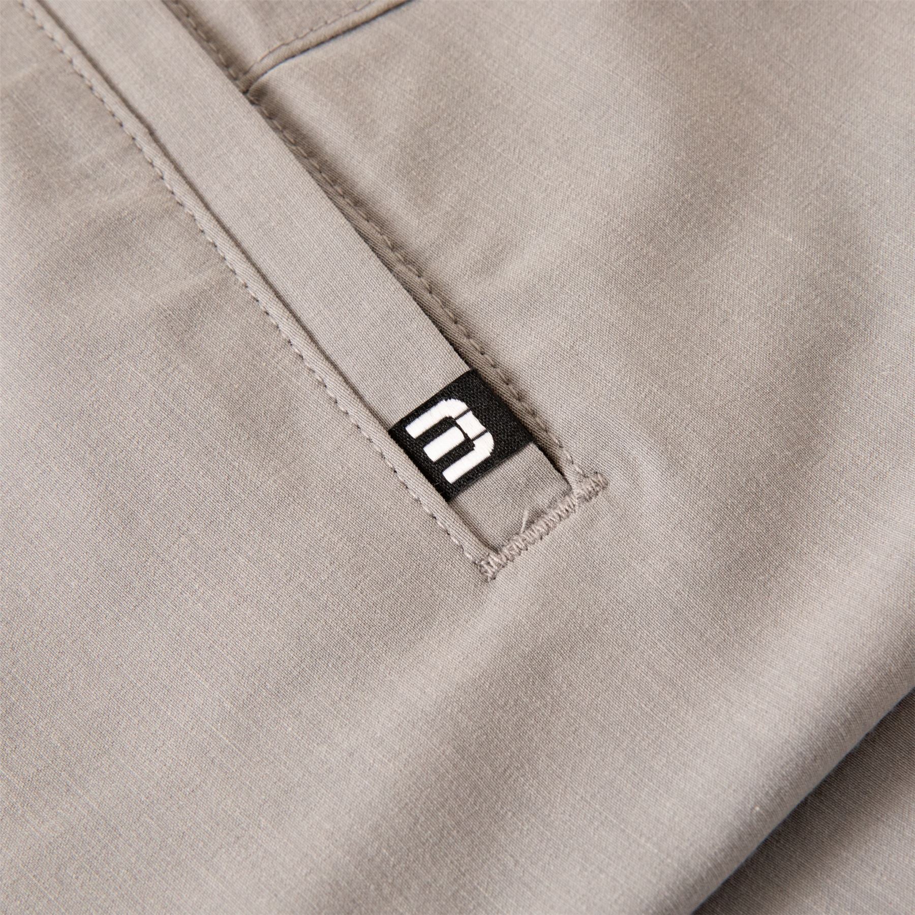 Tech Chino Shorts Heather Sleet - Image 3