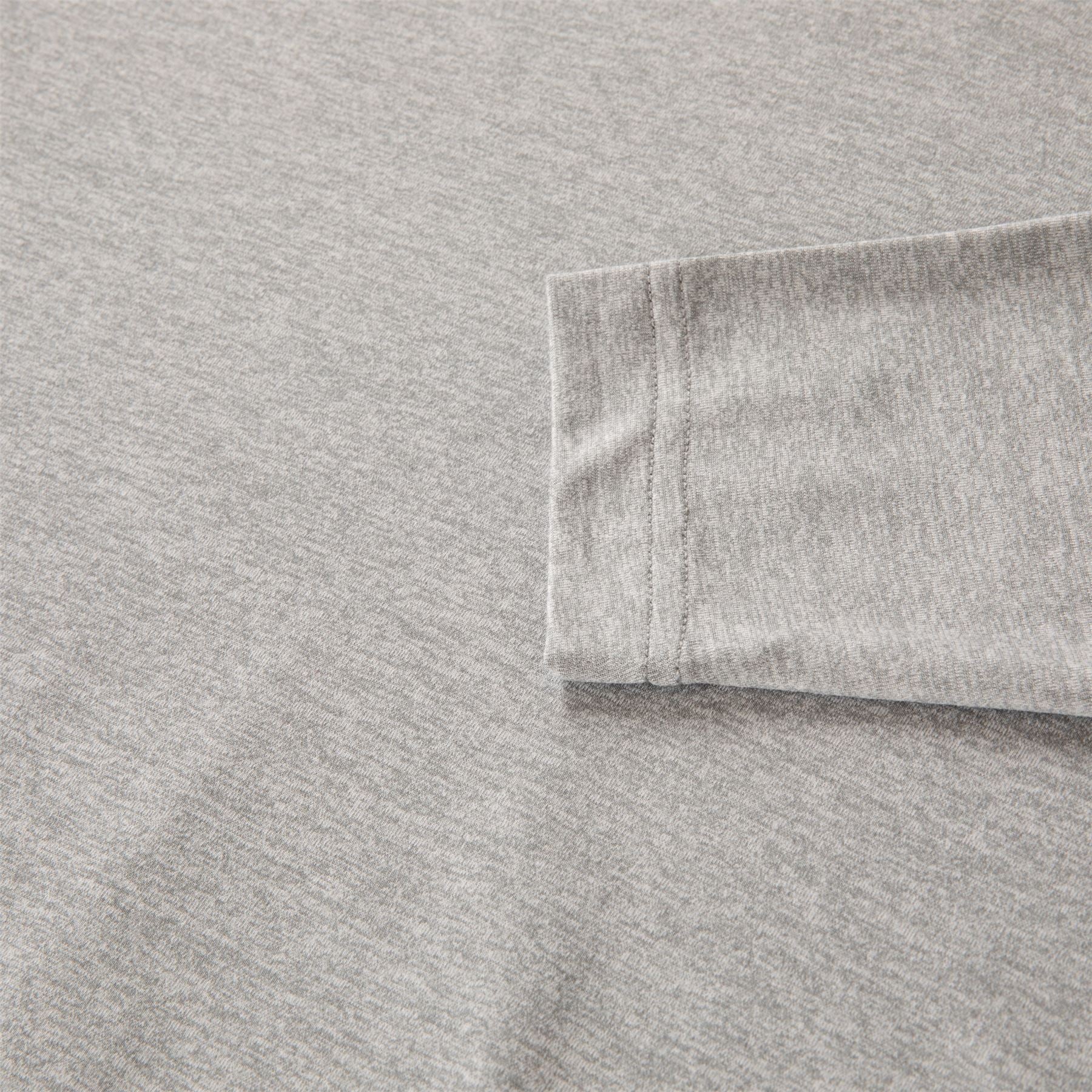 The Stowe Hooded Pullover Heathered Grey - Image 3