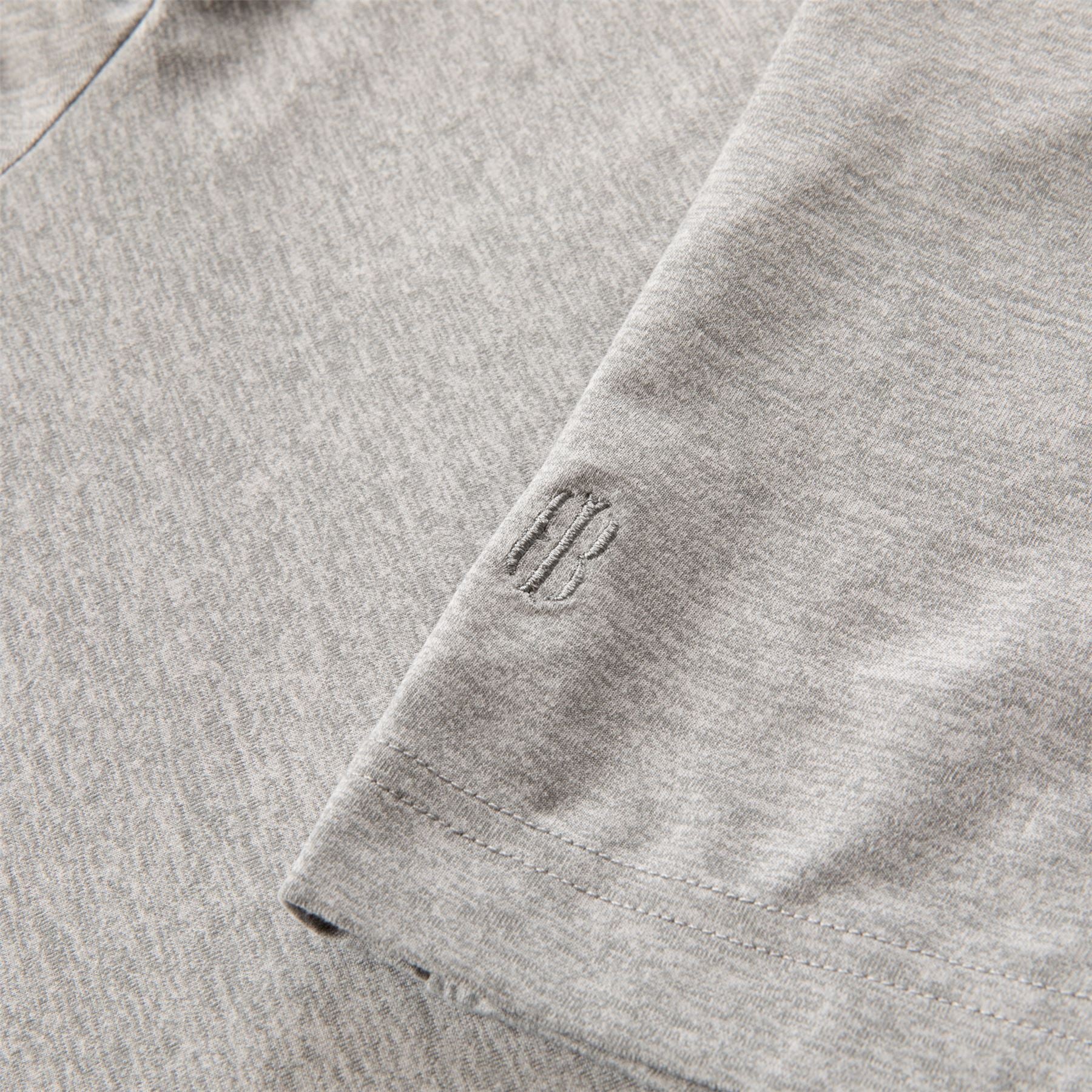 The Stowe Hooded Pullover Heathered Grey - Image 4