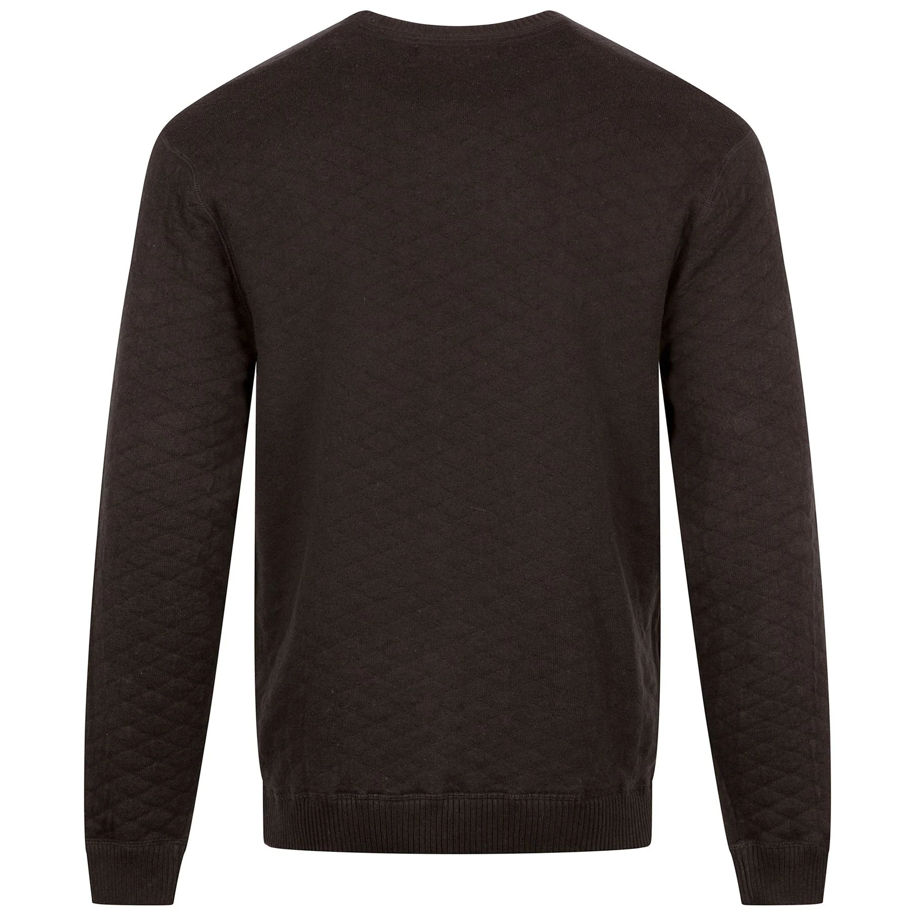 The Ward Jacquard Sweater Black - Image 4