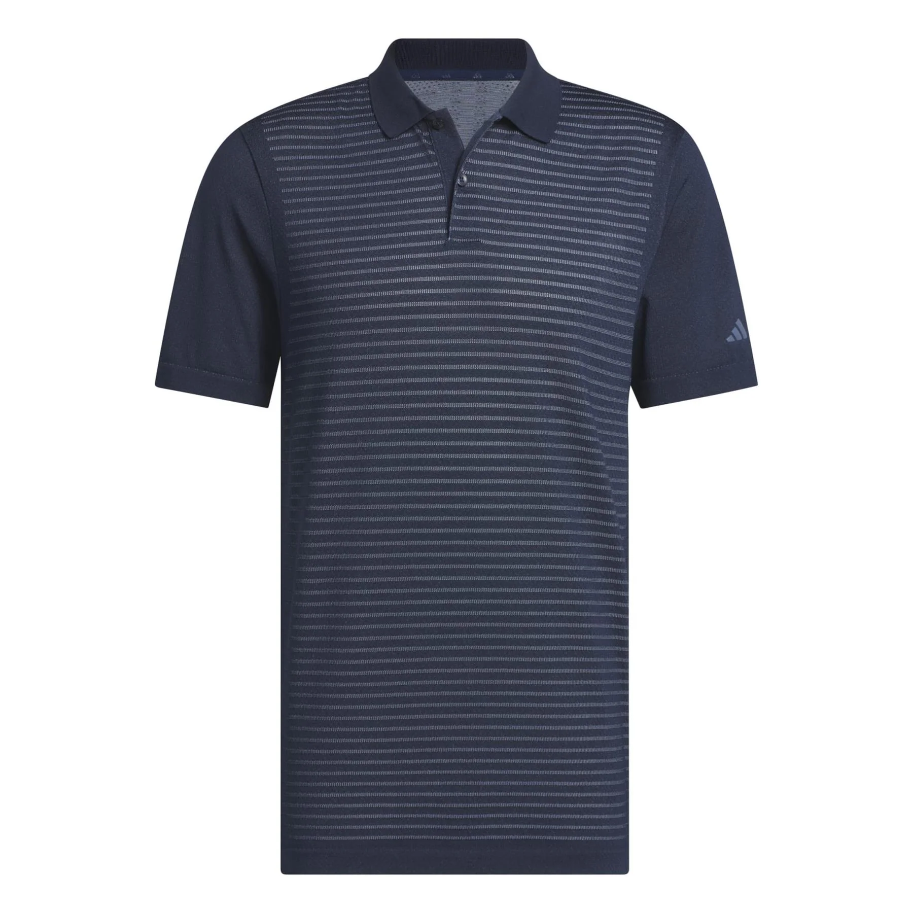 Ultimate365 Tour Seamless Stripe Polo Collegiate Navy - Image 7