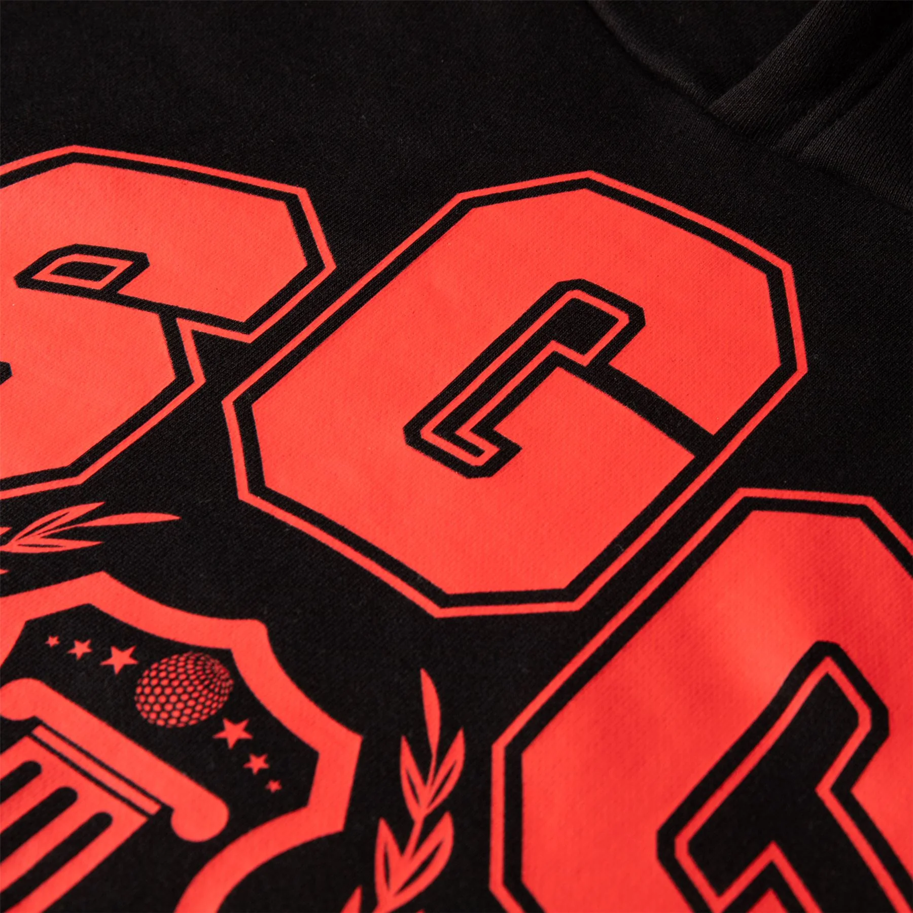 Uni Pullover Hoodie Black - Image 3