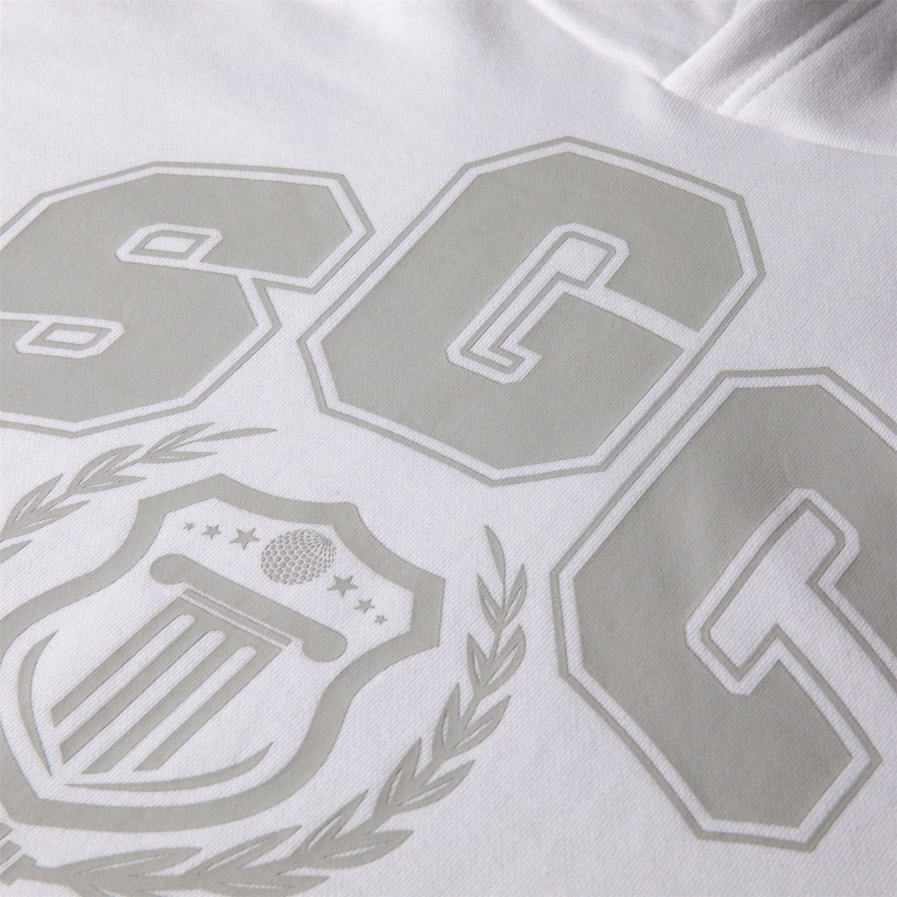 Uni Pullover Hoodie White - Image 3