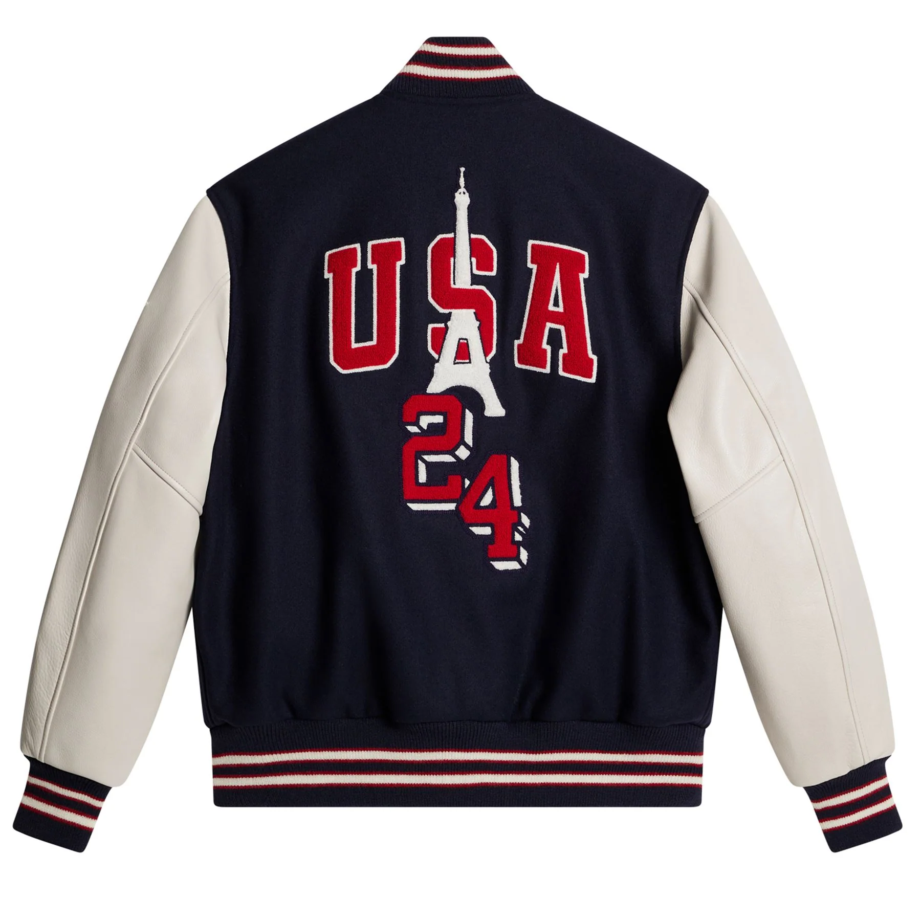 USA Golf Golden Bear Wool Jacket Estate Blue - Image 7