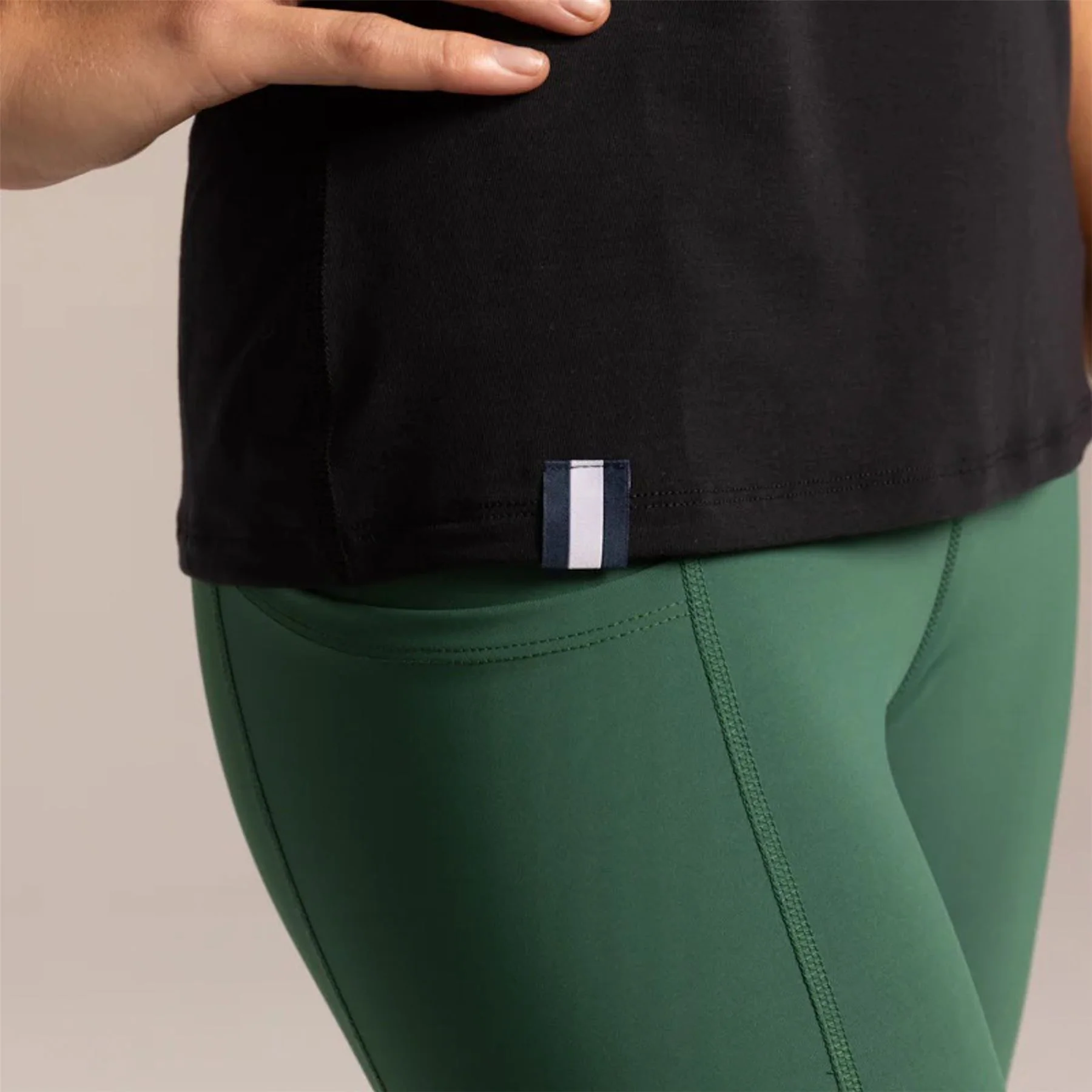 Womens 5.0 Tank Top Pure Black - Image 5