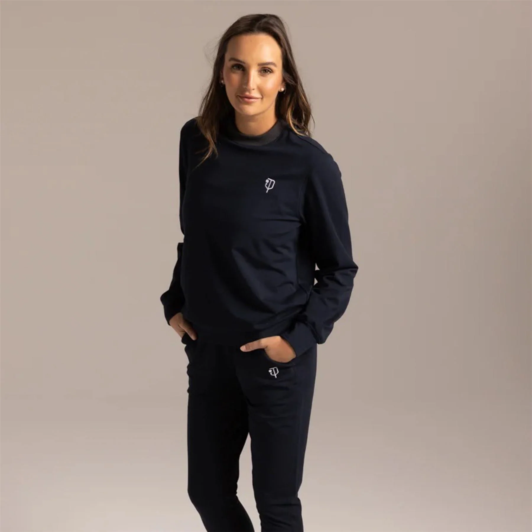 Womens Founders Joggers Bainbridge Blue - Image 5