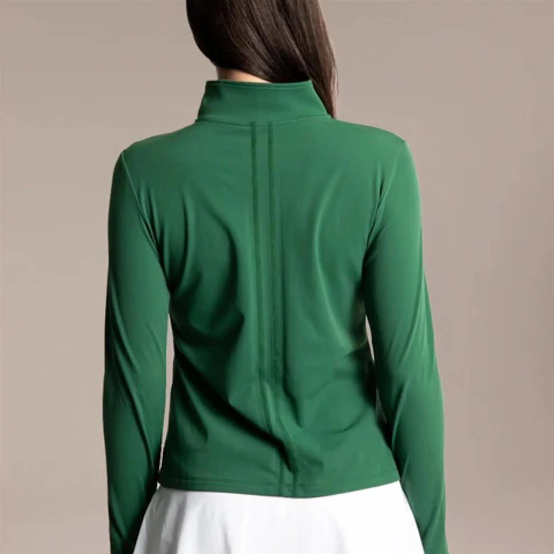 Womens Regatta Quarter Zip Pritchard Green - Image 3
