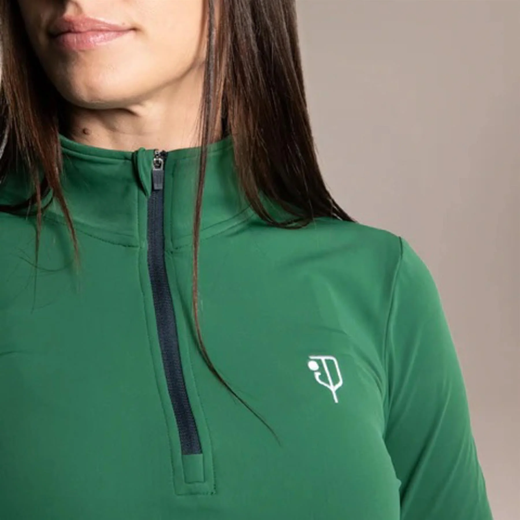 Womens Regatta Quarter Zip Pritchard Green - Image 4