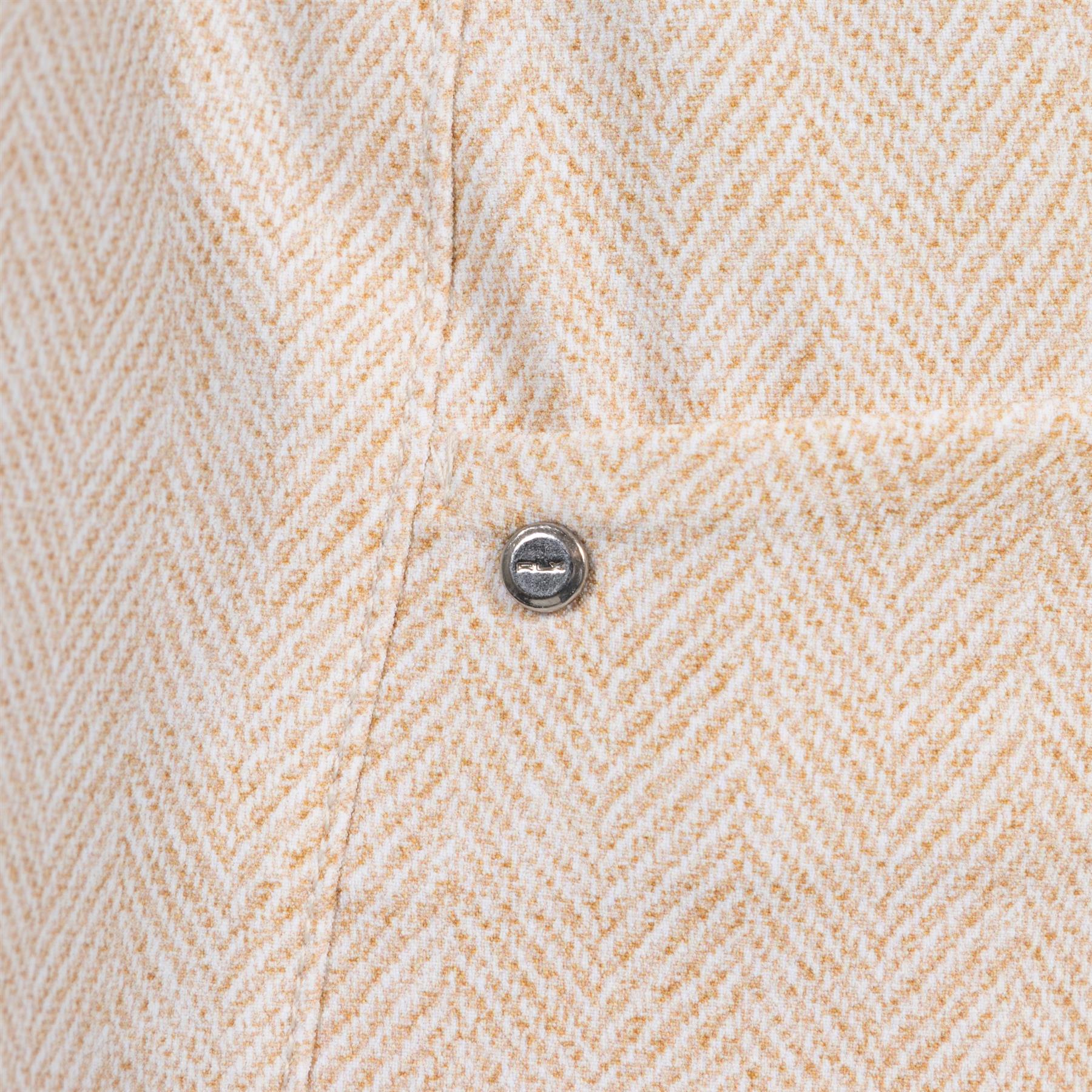 Womens Slim Fit Herringbone Stretch Pant Tan Herringbone Multi - Image 3