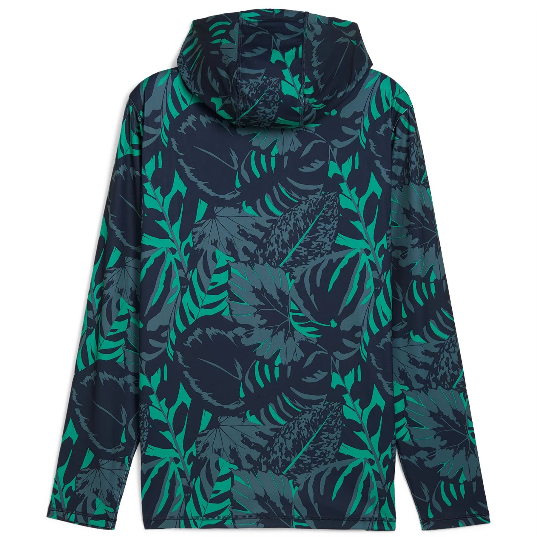 x PTC Palm Glitch Hoodie Deep Navy/Sparkling Green - Image 6