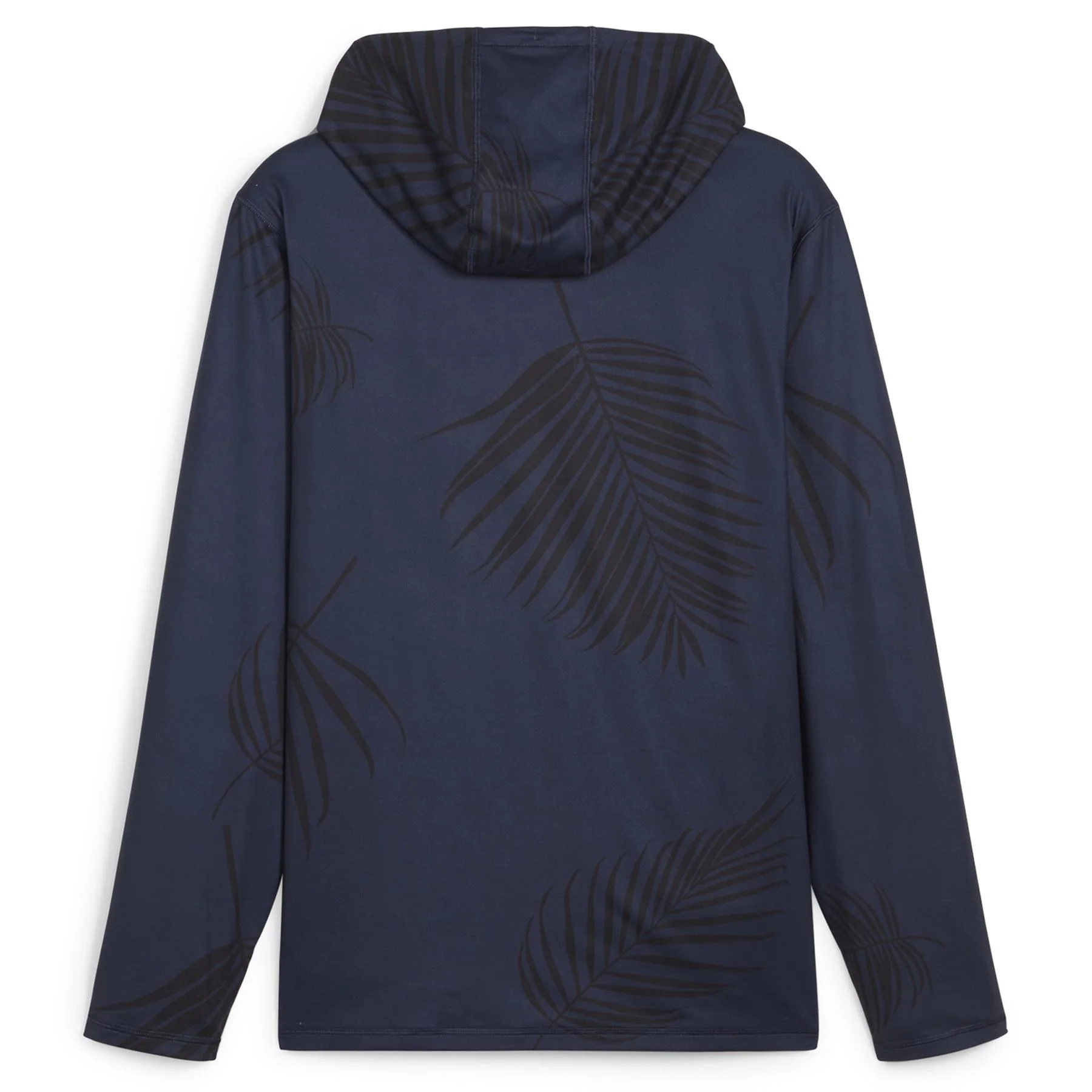 X PTC Palm Print Hoodie Deep Navy - Image 6